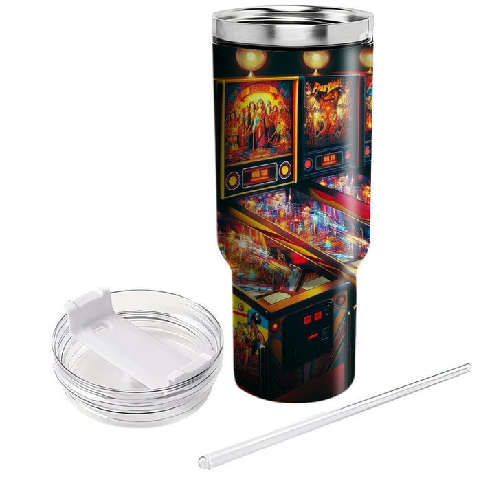 Vintage Pinball  Custom Tumblers