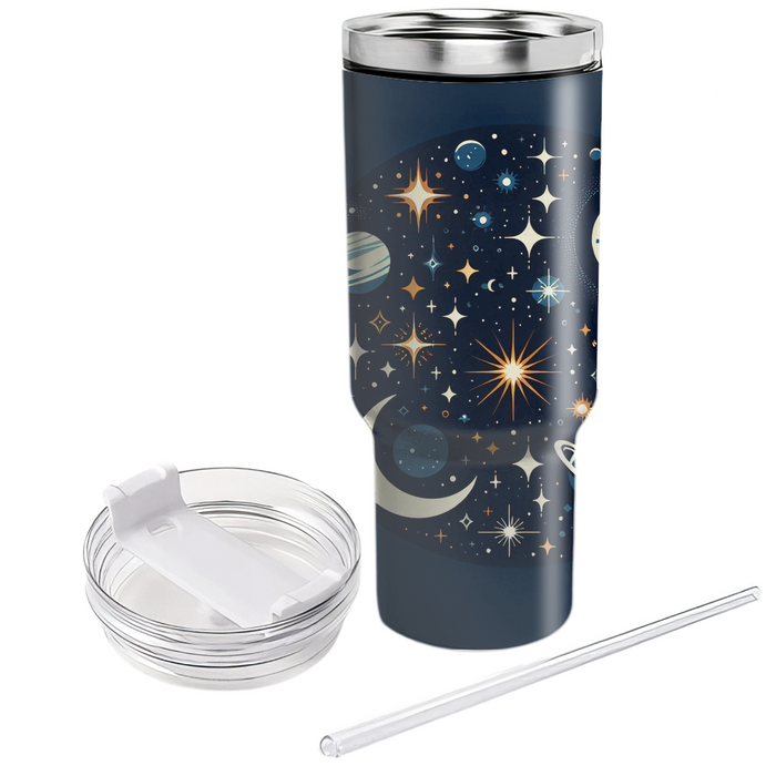 Whimsical Celestial Dreams  Custom Tumblers