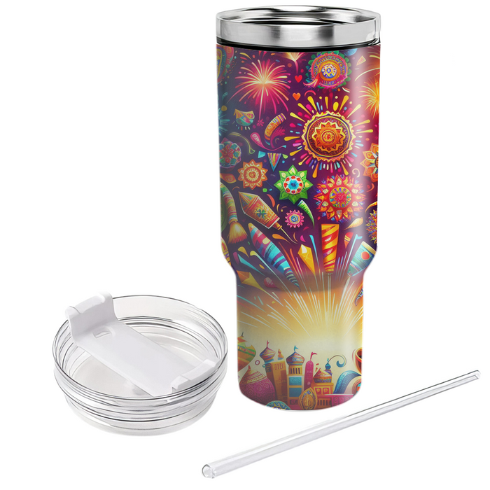 Vibrant Unity - A Cultural Celebration  Tumbler Cups