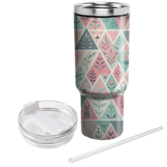 Botanical Geometric  Custom Tumblers