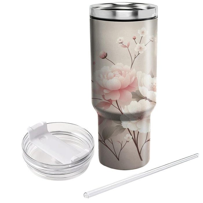 Floral Essence  Decorative Tumblers