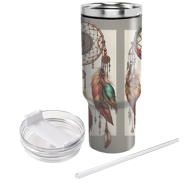 Bohemian Dream Catchers  Unique Tumblers