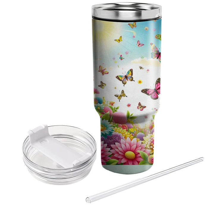 Spring Petal Parade  Decorative Tumblers