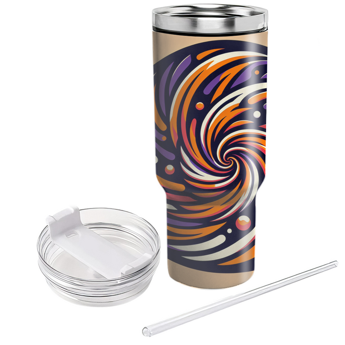 Abstract Flow  Personalized Tumblers