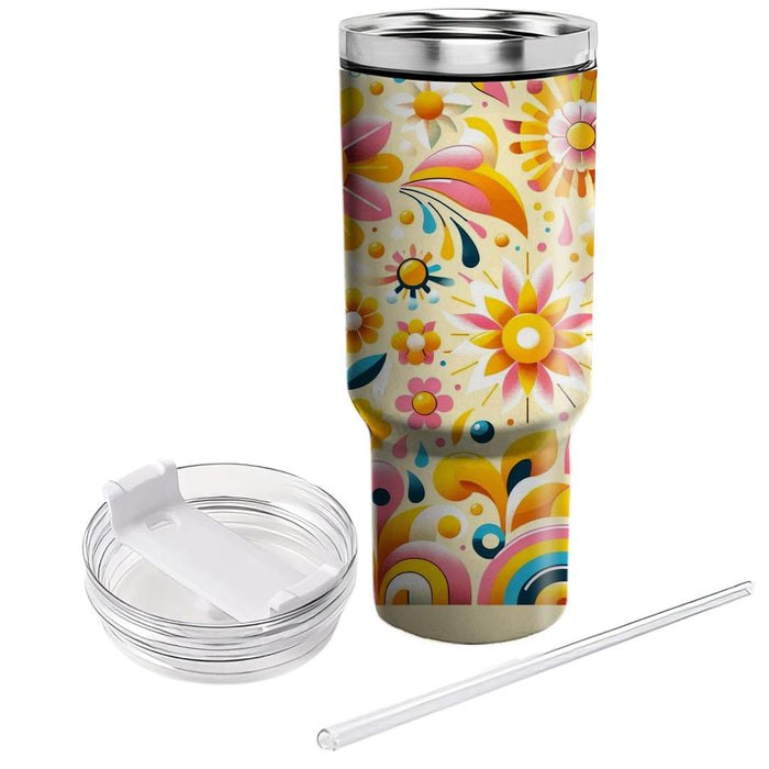 Frolicsome Summer Fiesta Travel Tumblers