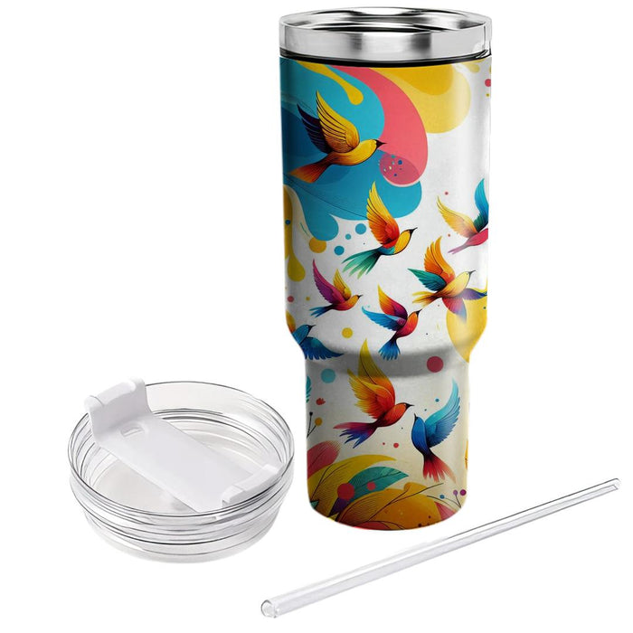 Wishes On Wings - A Festival Of Joy  Tumbler Cups