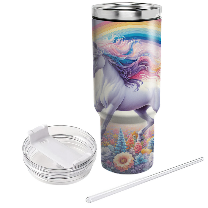 Magical Unicorn Meadow  Tumblers With Lids