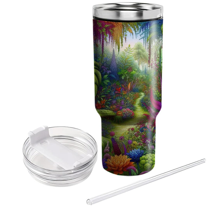 Botanical Garden Fantasy  Decorative Tumblers