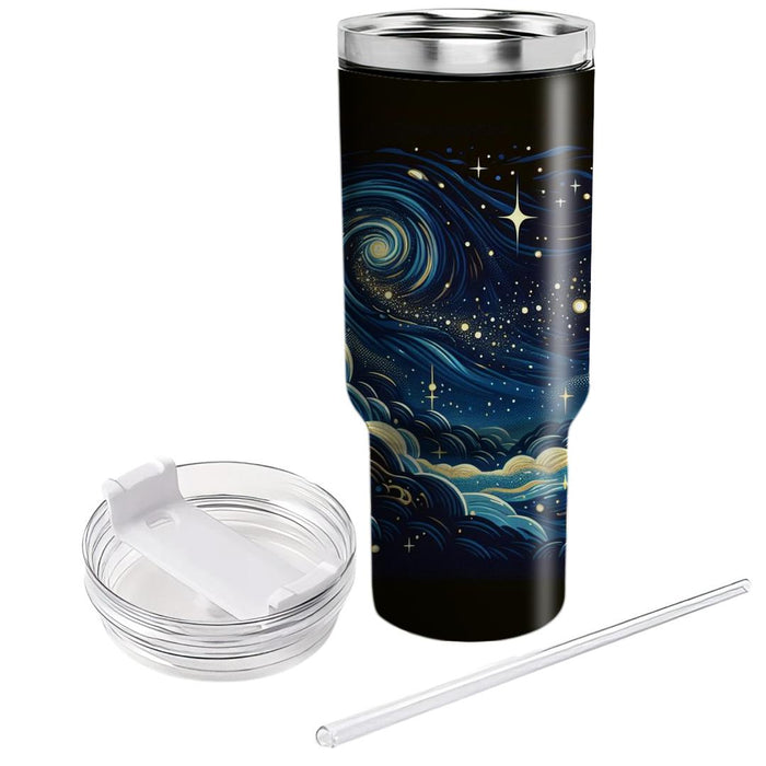 Starry Dreams  Unique Tumblers