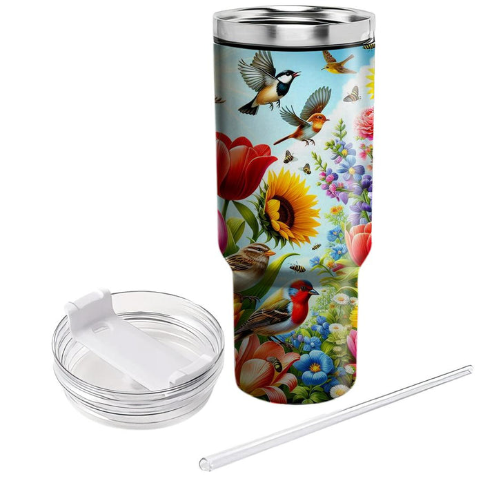 Spring Sunshine Blooms  Tumblers For Gifts