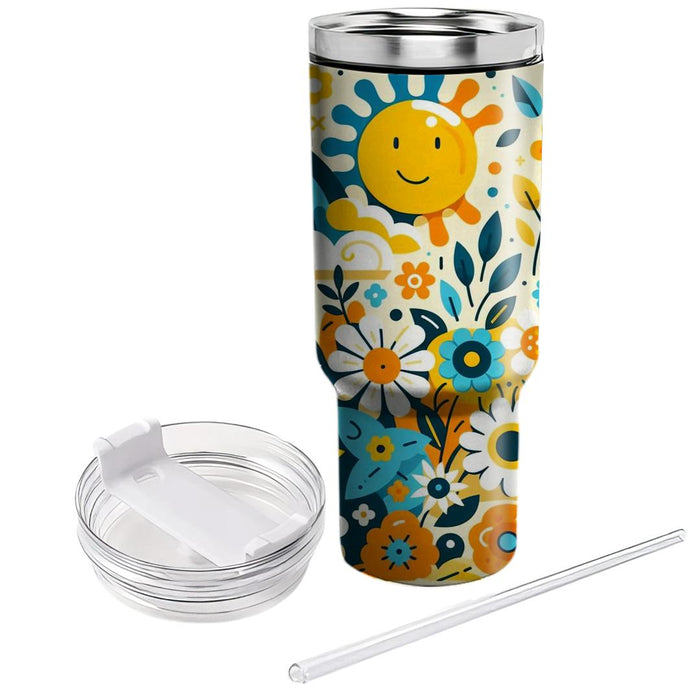 Sunshine Vibes  Tumbler Cups