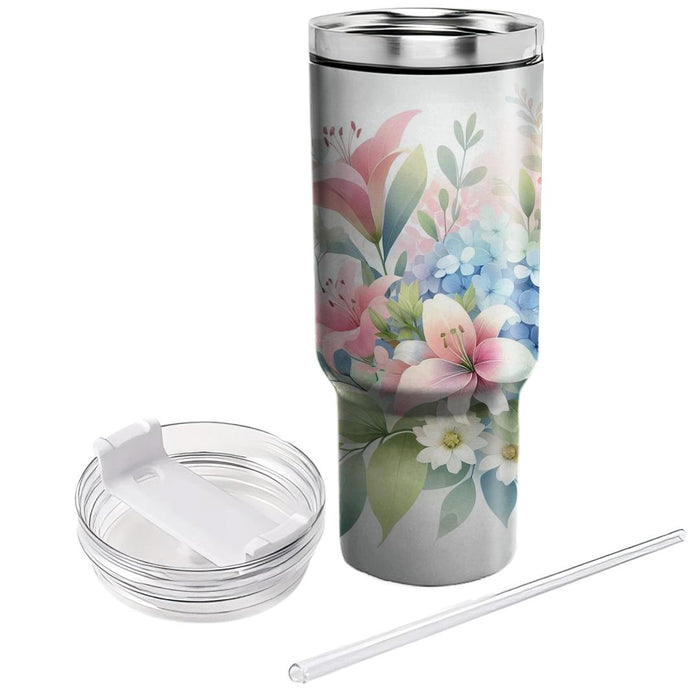 Watercolor Garden  Insulated Tumblers