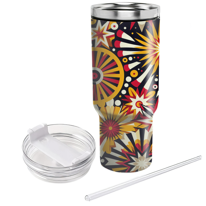 Bold Starburst Pattern  Decorative Tumblers