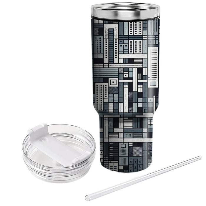 Urban Grid  Tumblers For Gifts