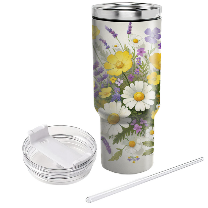 Whimsical Wildflower Meadow  Tumblers For Gifts