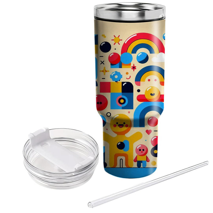 Vintage Cartoon  Travel Tumblers