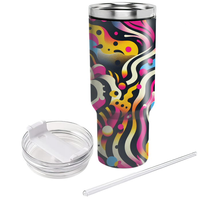 Wild 80s Patterns  Tumblers For Gifts