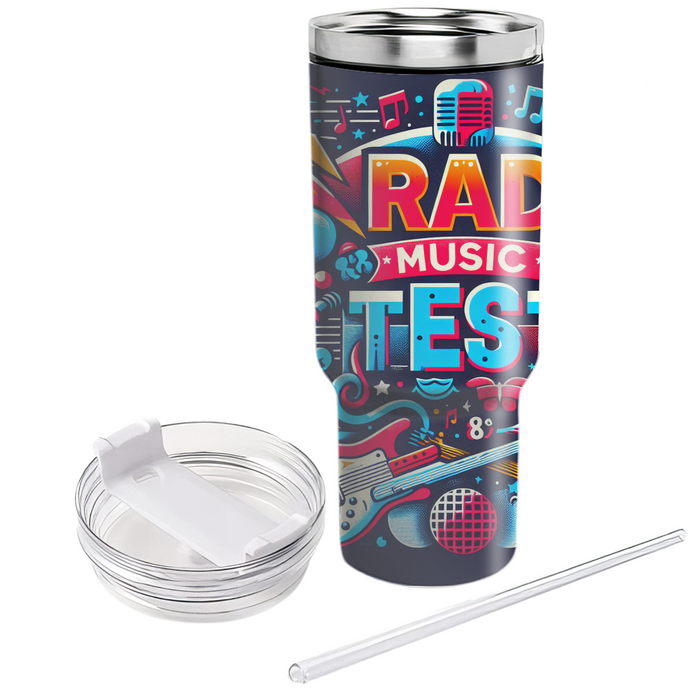 Rad Retro Music Fest Custom Tumblers