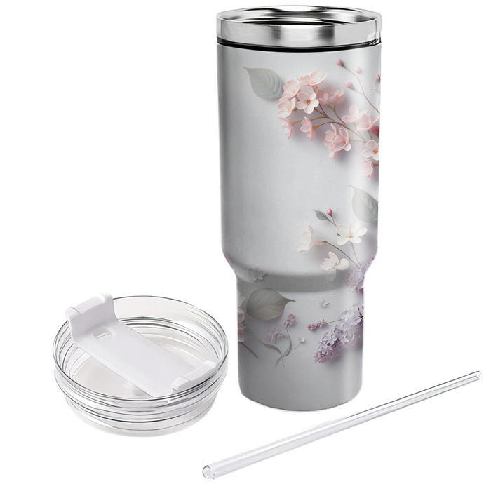 Delicate Blossom Dreams  Custom Tumblers