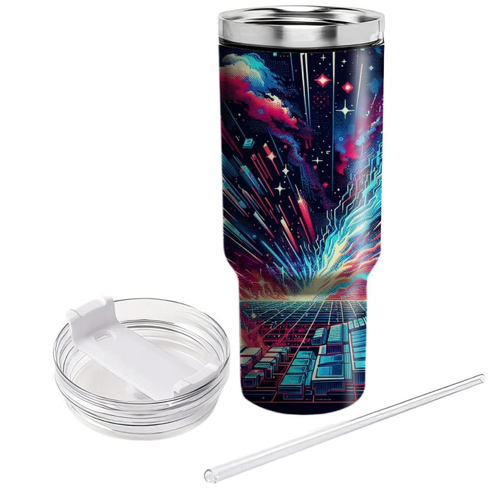 Galactic Glitch  Insulated Tumblers