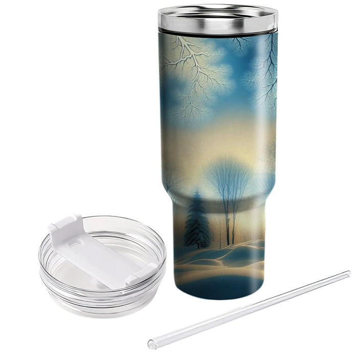 Winter's Morning Calm  Travel Tumblers