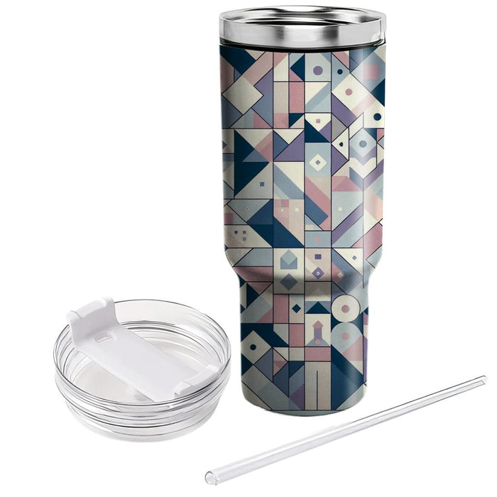 Modern Mosaic Magic  Travel Tumblers