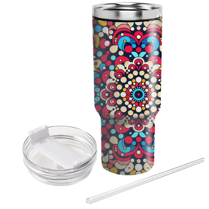 Vintage Kaleidoscope  Unique Tumblers