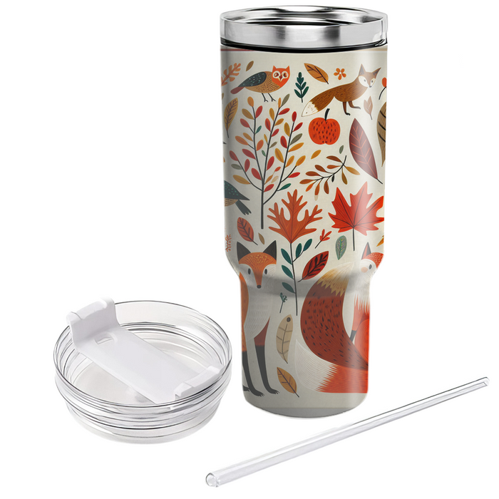 Autumn Woodland Adventure  Tumblers With Lids