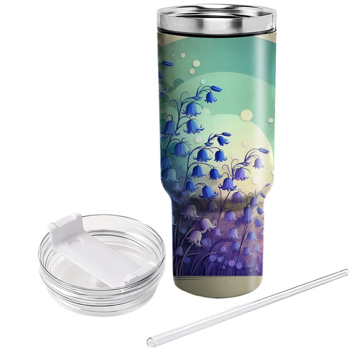 Bluebell Dreamscape  Unique Tumblers