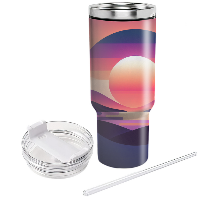 Sunset Hues  Tumblers For Gifts