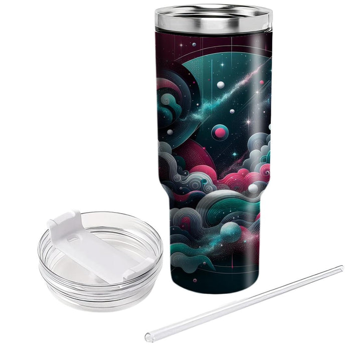 Galactic Waves  Custom Tumblers