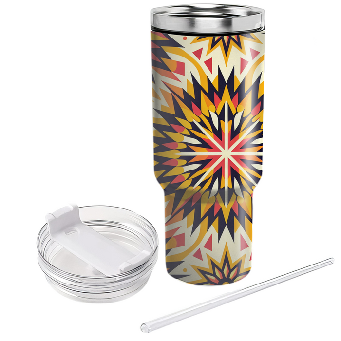 Tessellated Starburst  Custom Tumblers