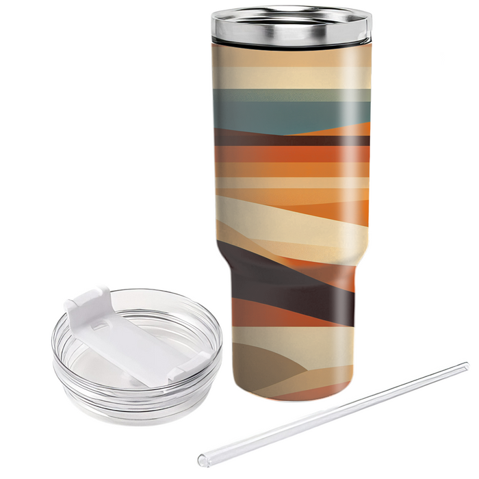 Abstract Landscape  Insulated Tumblers