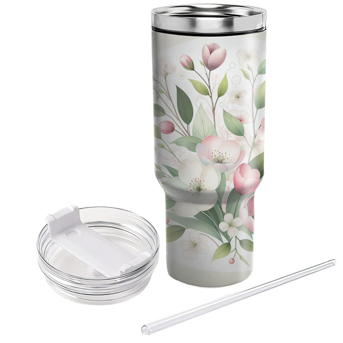 Spring Renewal Blossoms  Tumbler Cups