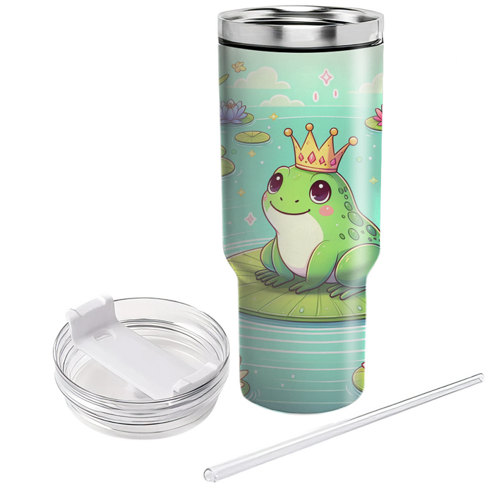 Whimsical Frog Prince  Decorative Tumblers