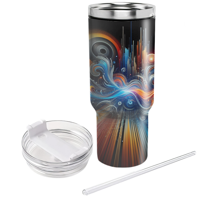 Soundwaves Of Celebration - New Year’s Resonance  Decorative Tumblers