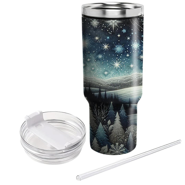 Winter Nights Magic  Custom Tumblers