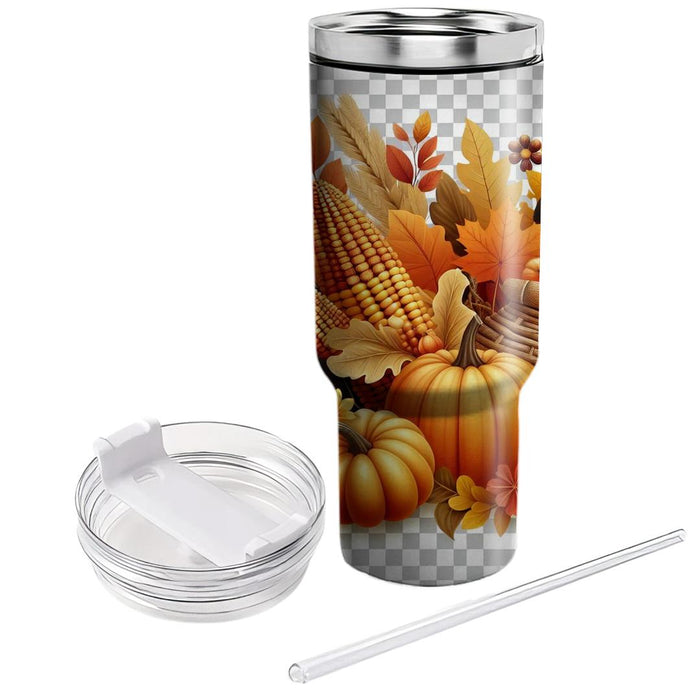 Bountiful Blessings - Thanksgiving Celebration  Tumblers For Gifts