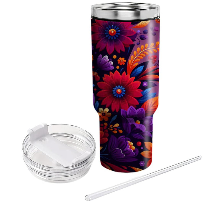 Beautiful Floral Bouquets  Custom Tumblers