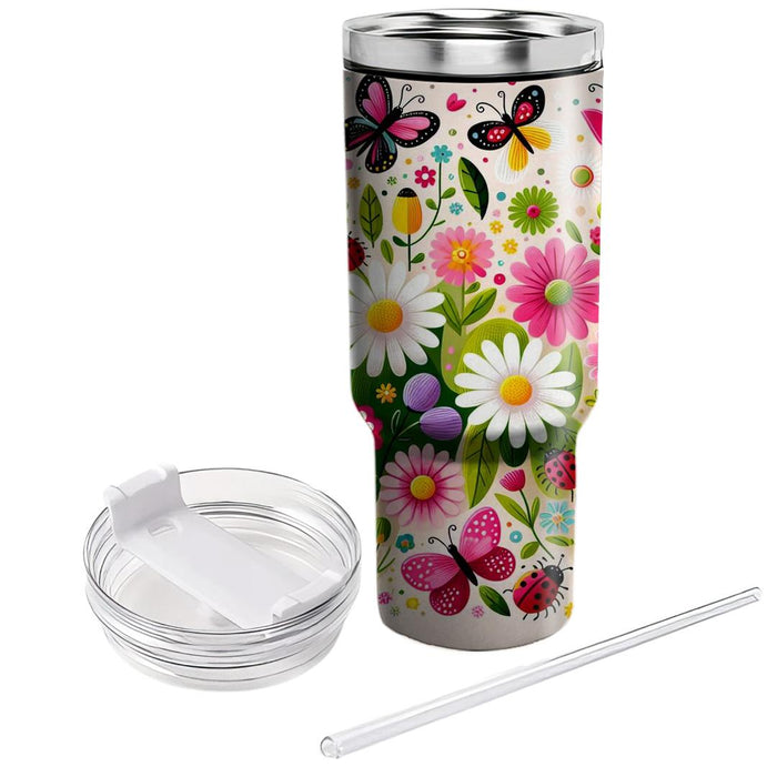 Spring Joyful Garden  Tumblers For Gifts