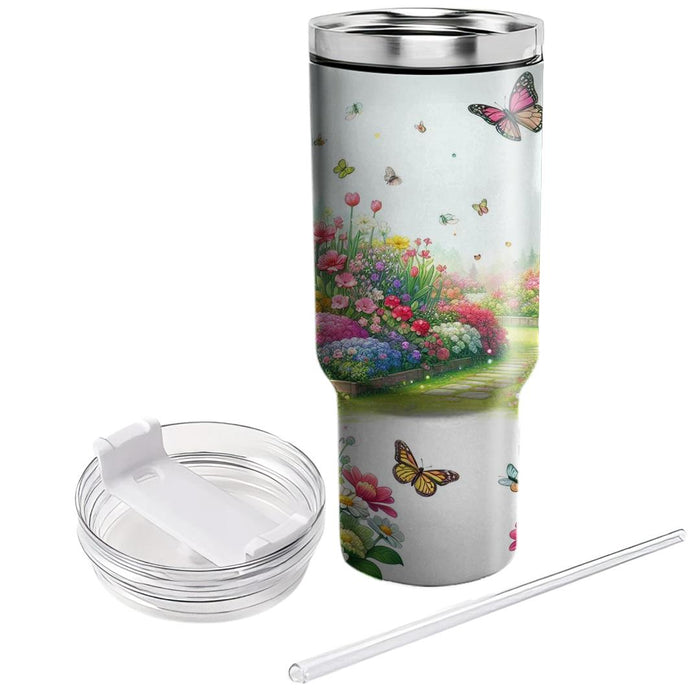 Spring Garden Festival  Tumblers With Lids