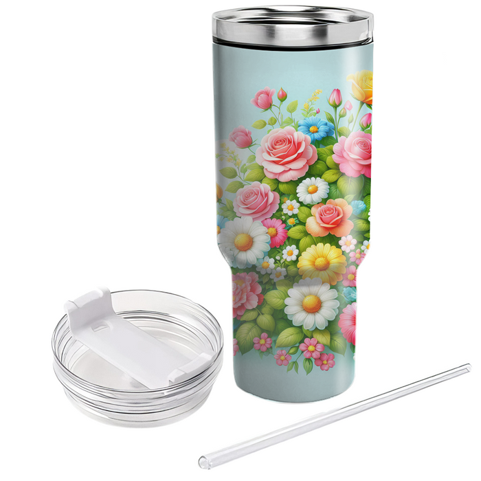 Blooming Garden Paradise  Custom Tumblers