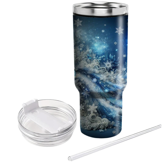 Winter Snowflake Dance  Tumblers For Gifts