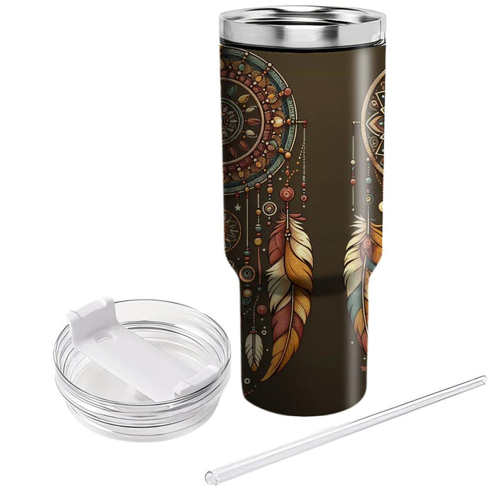 Artistic Dreamcatcher  Travel Tumblers