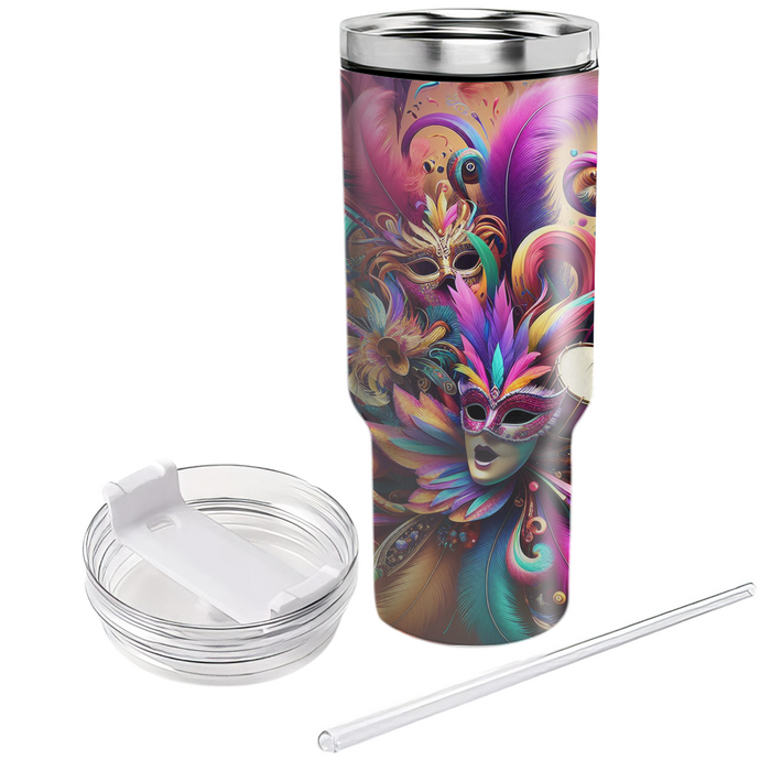 Surreal Carnival Parade Tumblers With Lids