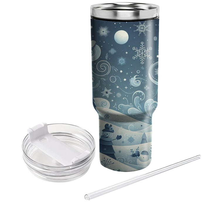 Winter Frosty Whimsy  Insulated Tumblers