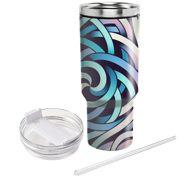 Abstract Spiral Dynamics  Tumbler Cups