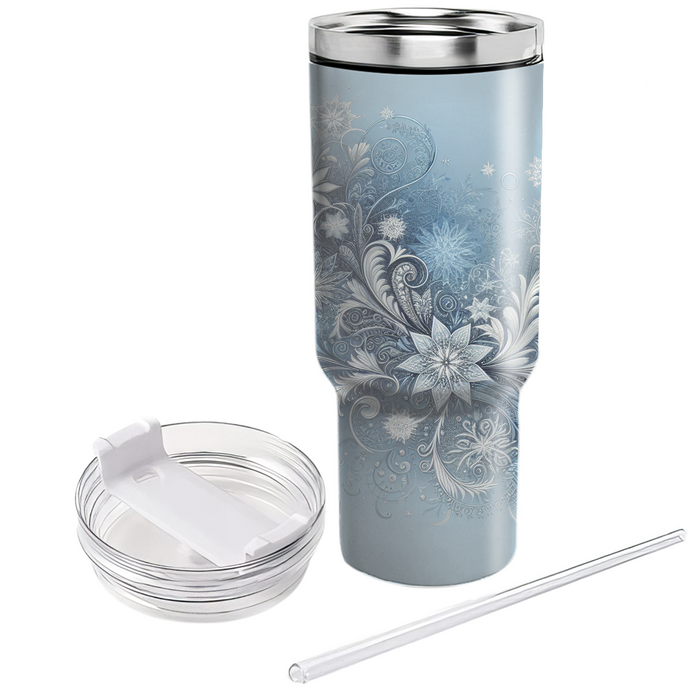 Winter Solstice Elegance  Personalized Tumblers