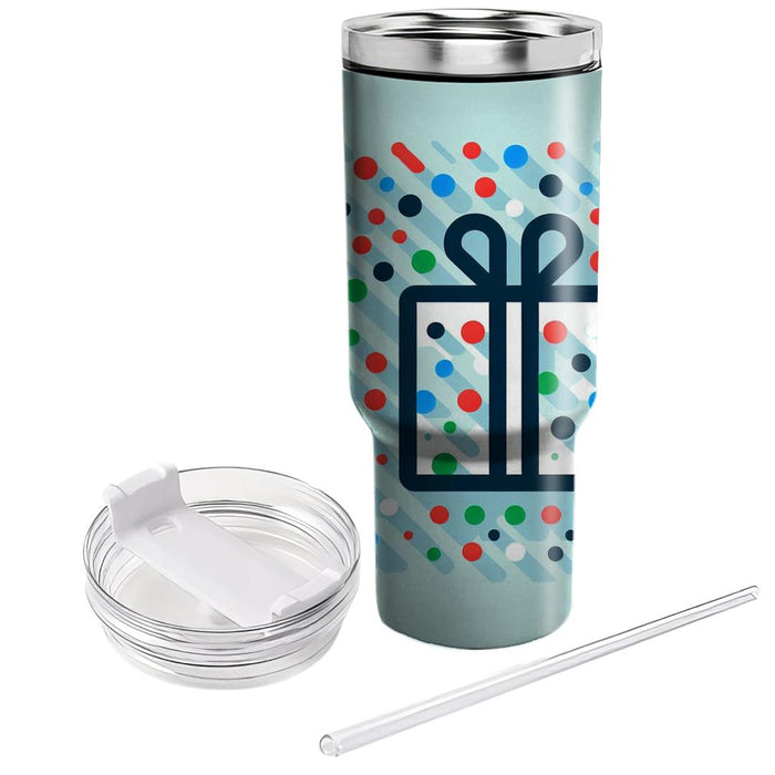 Bright Confetti Celebration  Insulated Tumblers