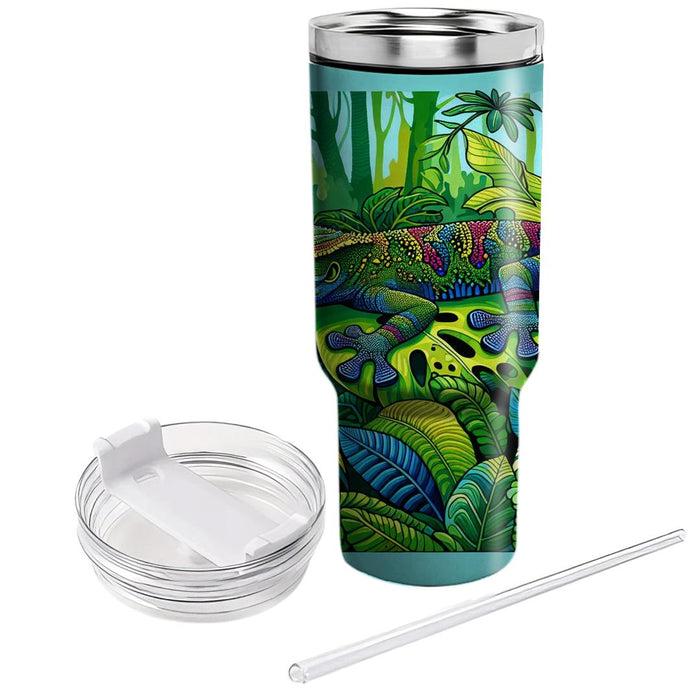 Vivid Gecko Habitat  Tumbler Cups